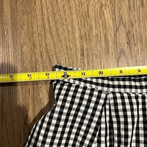 Forever 21 Women's Black and White gingham Skirt size 26 equivalent S - Picture 4 of 4